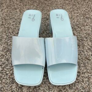 Mix No. 6 Women's Sky Blue Mules